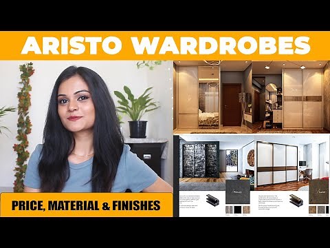ARISTO WARDROBE | PRICE, DESIGNS, INSTALLATION, FITTINGS, DOOR, CARCASS, MATERIAL, FINISHES ✅