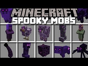 Minecraft SPOOKY MOBS MOD / BUILD YOUR OWN MUTATED MOBS AND KEEP THEM AS PETS!! Minecraft