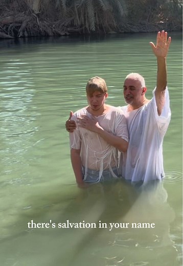 Baptized in the River Jordan, Devotion to Jesus Christ