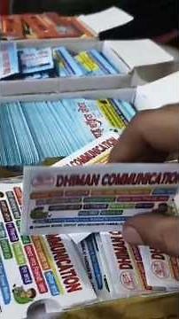 🔥 HLOPRINT PVC Card Customize Cover Maker | ID Card, Visiting Card & Print Design #shorts #viral