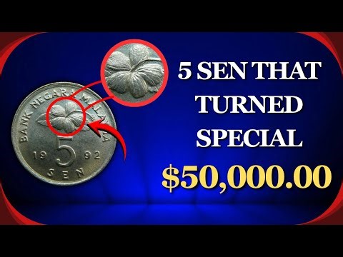 1992 Malaysia 5 Sen Coin | What Makes Some Examples Special
