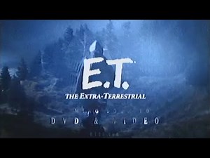 E.T. the Extra-Terrestrial VHS and DVD release Trailer TV Commercial