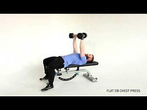 Flat DB Chest Press | PhysiqueDevelopment.com