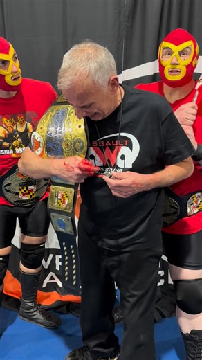 Assault Wrestling Alliance on Instagram: "The AWA commissioner/manager of champions BILL ALFONSO, the AWA Heavyweight Champion Vladimir Koloff and the AWA Tag team Champions Russian Assassins has a message for AWA fans & future Challengers heading Into 2026…."