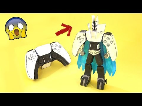 Transformer Dualsense Papercraft Sony Playstation 5