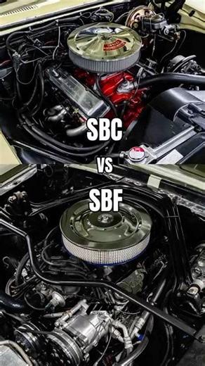Which platform? Small block Chevy or small block Ford? #smallblock #smallblockford #chevylife #ford
