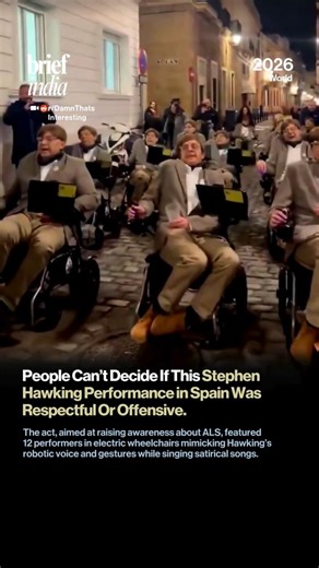 Spanish Carnival Performance Inspired By Stephen Hawking Sparks Debate Online.