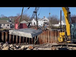 Westerly Boat Ramp: Laying Down Concrete Slabs