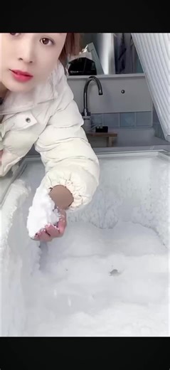 "Chill Frost Bites! ❄️ Satisfying Ice Eating for ASMR Lovers" #ice #ic...