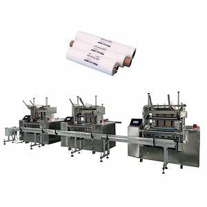 [Hot Item] Automatic SMT Stencil Clean Wiper Roll Polycellulose Non Woven Cleaning Rolls Rewinding Machine
