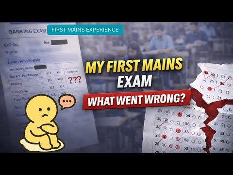 My First Mains Exam Experience || Mistakes, Pressure & Reality of Mains Exam || Bankingbandhu