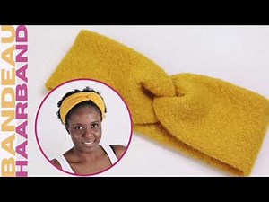 Bandeau Haarband nähen