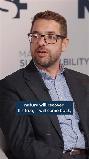 Give nature a chance and nature will recover.