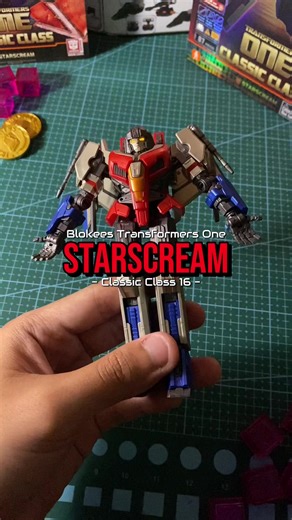 Starscream Transformers One: Classic Class Overview