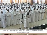 Sheikh Khalid funeral: Ruler of Sharjah leads mourners in service