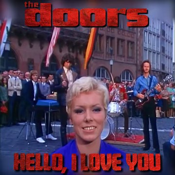 On this date in 1968, THE DOORS released the single HELLO, I LOVE YOU / LOVE STREET (Jun 11, 1968) "Hello, I Love You" is a song recorded by the American rock band for their 1968 album "Waiting for the Sun." Elektra Records released it as a single that same year, and it topped the charts in the U.S. and Canada. While the Doors are credited as the songwriters, songs by other artists have been identified as likely sources of inspiration. "Hello, I Love You" was written and first recorded in 1965. 