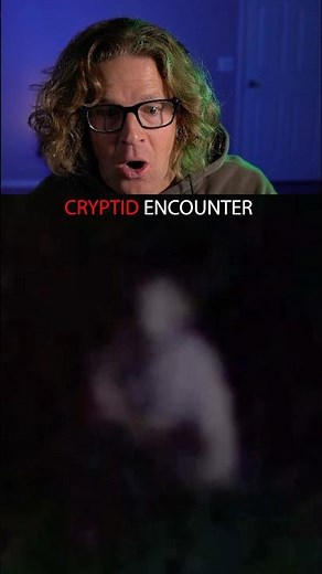 CRYPTID Captured on camera!? 👻 Credit: realdeesdarkadventures 😱 #scary #shorts #ghost #paranormal
