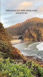 Why I love traveling | Oregon Coast Golden Hour
