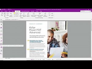 Manage and Review Comments in PDF Documents with Kofax Power PDF