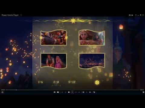Tangled UK DVD Menu Walkthrough 2011
