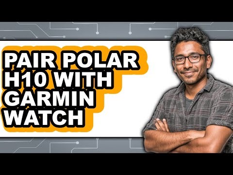 How to Pair Polar H10 Heart Rate Monitor with Garmin Watch (New 2025)