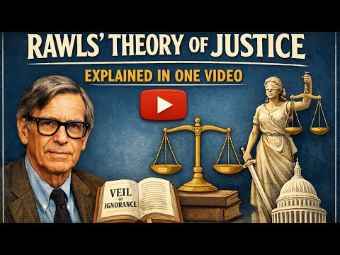 “John Rawls’ Theory of Justice | Complete Masterclass (Concepts, Principles & Criticisms)”