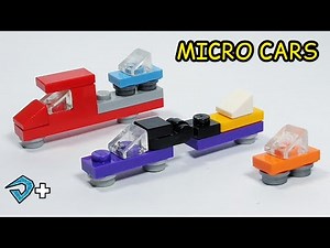 How To Build LEGO MICRO CARS