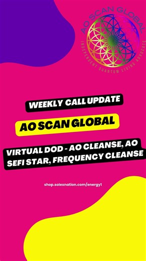 𝗜𝗳 𝘆𝗼𝘂 𝗺𝗶𝘀𝘀𝗲𝗱 𝗪𝗲𝗱𝗻𝗲𝘀𝗱𝗮𝘆’𝘀 𝘄𝗲𝗲𝗸𝗹𝘆 𝗔𝗢 𝗦𝗰𝗮𝗻 𝗰𝗮𝗹𝗹, 𝗱𝗼𝗻’𝘁 𝗺𝗶𝘀𝘀 𝘁𝗵𝗲 𝗿𝗲𝗰𝗮𝗽. We pulled together a rich blog recap covering some of the biggest highlights from the recent Virtual Day of Discovery, including: • AO Cleanse Tea • the new Frequency Cleanse inside SEFI • AO SEFI Star • what these launches may mean for home users, wellness professionals, and serious frequency-minded practitioners I am so passionate about what we are building with the AO Scan