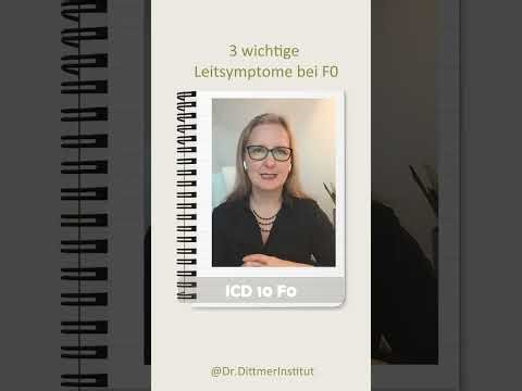 ✨ The most important key symptoms in ICD-10 F0 #naturopathpsychotherapy
