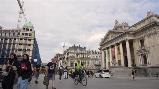 Il y a dix ans, Bruxelles se dotait d’un piétonnier dans le centre-ville - RTBF Actus