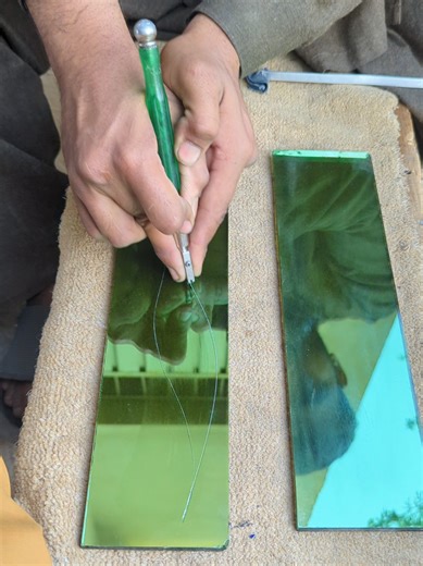 Techniques for Using a Glass Cutter