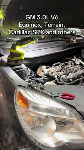 Variable Valve Timing (VVT) Solenoid and Sensor locations on a GM 3.0L V6 (equinox, terrain, srx and others) #diy #timing #carsoftiktok