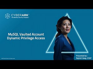 MySQL Vaulted Account Access Demo using CyberArk Demo