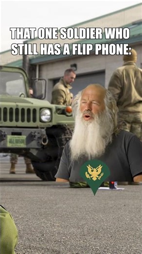 That One Soldier in the Unit Who Still Has a Flip Phone 🪖 #AMGeneral #MemeMonday #Army #USMC #HUMVEE