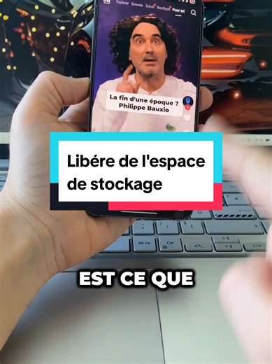 Libére de l'espace de stockage sur ton téléphone ! #astuce #stockage #tech #astucetech #samsung