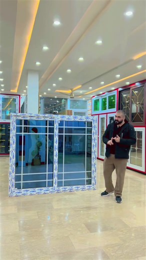 High-Quality UPVC Double Glazed Windows for Tarbela