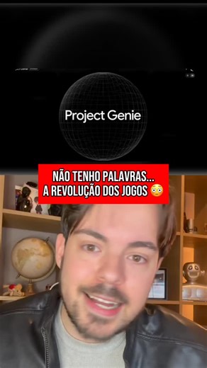 Bruno Belissimo | Inteligência Artificial on Instagram: "Como usar essa IA? 👇 Precisa do Google AI Ultra e estar nos EUA ou com VPN (por enquanto). O acesso é via Google Labs O que não mostrei no vídeo: o Genie 3 não é um motor de jogos tradicional. Ele usa "world models" — a IA aprende sozinha como a física funciona através de aprendizado auto-supervisionado, sem precisar de um engine pré-programado como Unity ou Unreal. O DeepMind considera isso um passo crítico rumo à AGI (Inteligência Artif