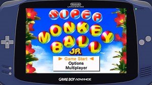 【Super Monkey Ball Jr. 超级猴子球】GBA 怀旧掌机经典游戏永久高清收藏版【高清60帧】_童年回忆