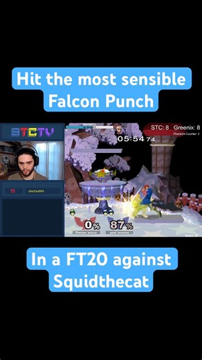 #melee #supersmashbros #ssbm #clips #gaming Hit the most sensible Falcon punch in a first to 20