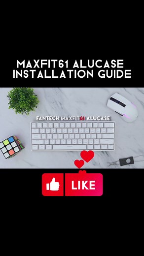 How to install Alucase? Fantech Maxfit61 Alucase installation guide and Typing Test#fantechaustria #gamingaustralia #gamingkeyboard #mechanicalkeyboard
