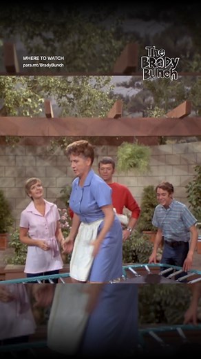 644K views · 7.8K reactions | Alice is a pro on the trampoline! #BradyBunch Now Streaming on Paramount+ | The Brady Bunch | Facebook