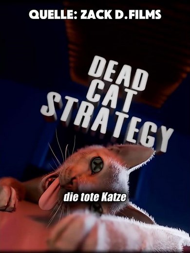 The Dead Cat Strategy explained simply