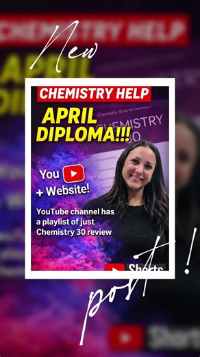🚨 Exam tomorrow? Don’t fail.Full Chemistry review practice 👇#chemistry30 #examhelp #chemistry #study