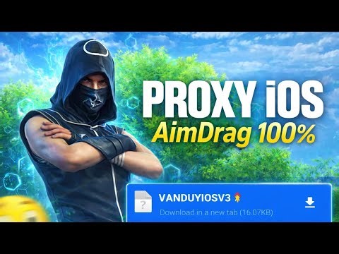 👉 iOS Proxy AimDrag 100% 🔥 Free Fire MAX Headshot Trick | No Ban 😈