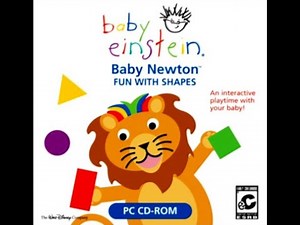 Opening To Baby Einstein: Baby Newton: Fun with Shapes 2002 PC CD-Rom