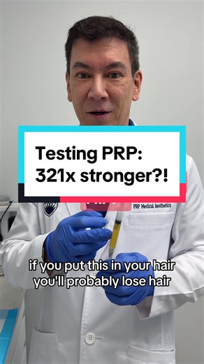 Are you wasting your money on bad PRP? The only way to know if you’re getting good PRP is to test using a hematology analyzer. Most PRP is not what it claims to be. What’s in your PRP? #PRPUndereye #PlateletRichPlasma #prphairrestoration #sportsinjury