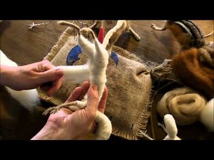 How To Needle Felt-Chipmunk Series 2: Building the Body by Sarafina Fiber Art
