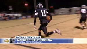FOOTBALL FRIDAY NIGHT (11/24/23): Marked Tree falls to Bigelow 36-20 in the 2A State Semifinals. Video from KLRT. See more highlights & scores here: https://www.kait8.com/2023/11/23/football-friday-night-112423/ | Football Friday Night