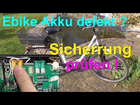 E Bike Akku defekt ? defektes Rad selber reparieren ! DIY Reparaturanleitung mit Tipps