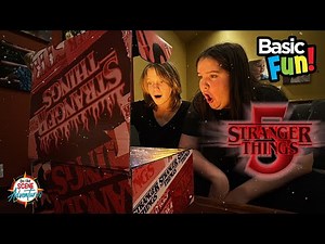 Unboxing STRANGER THINGS Season 5 themed toys from BASIC FUN. Care Bears My Little Pony Lite Brite